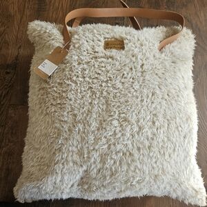 Simply Southern Cream Blanket Tote Bag